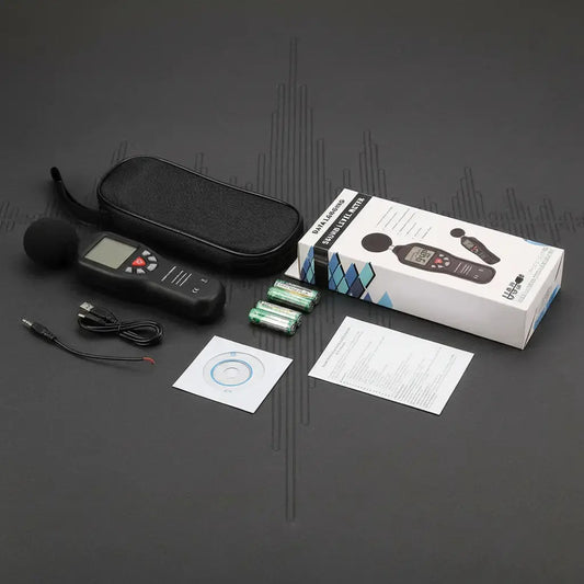 Sound Level Noise Decibel Meter Tester with Back light Display Atlas