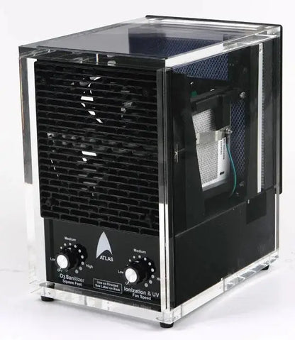Acrylic Air Purifier Dual Ozone with Washable HEPA Ionizer Atlas