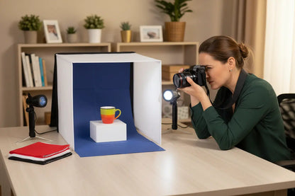 Photo Studio Box Portable Web Light Kit for Photography Atlas