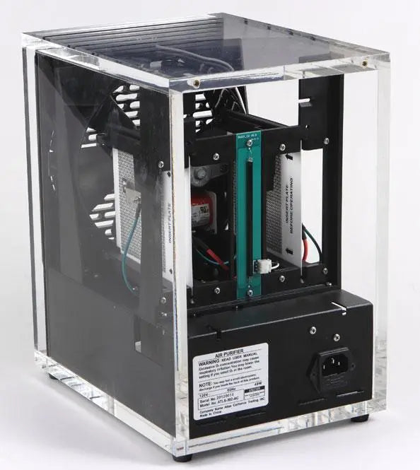 Acrylic Air Purifier Dual Ozone with Washable HEPA Ionizer Atlas