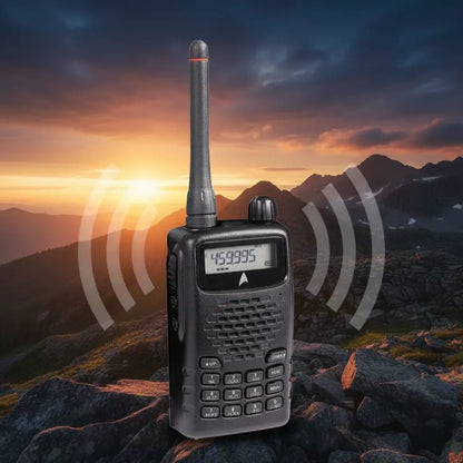 UHF Two Way Programmable Radio Walkie Talkie Multi Channels Atlas