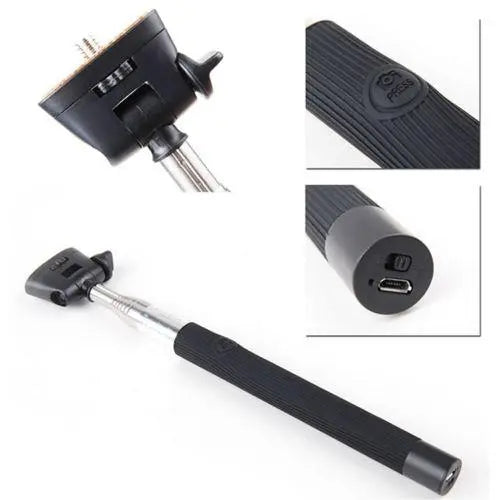 Selfie Extendable Handheld Stick Monopod built in remote button Atlas