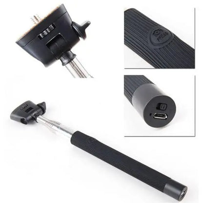 Selfie Extendable Handheld Stick Monopod built in remote button Atlas