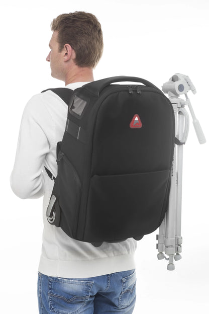 Atlas Wheeled Trolley Camera Backpack Rolling Sleek Professional Lightweight Two Column Atlas