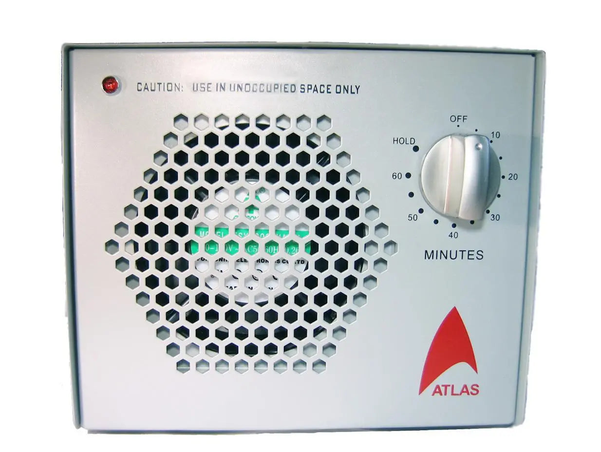 600B Commercial Ozone Generator Air Purifier UVC Light Timer Atlas