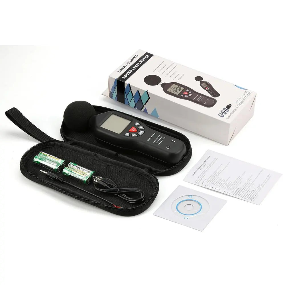 Sound Level Noise Decibel Meter Tester with Back light Display Atlas